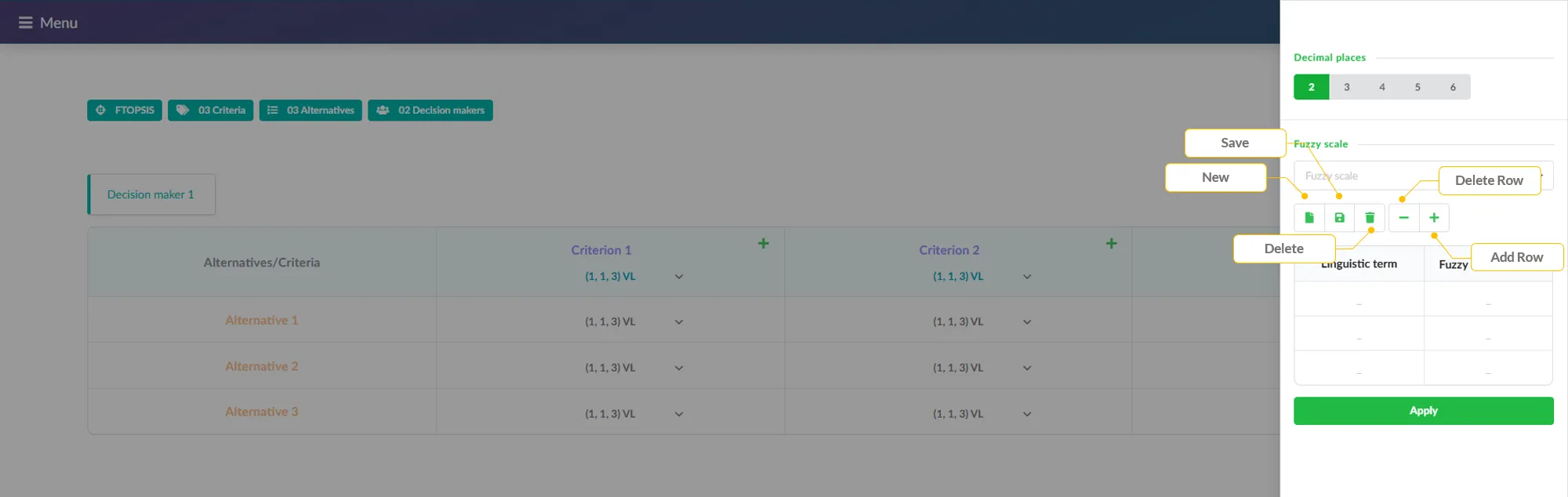 Fuzzy Scale Editor