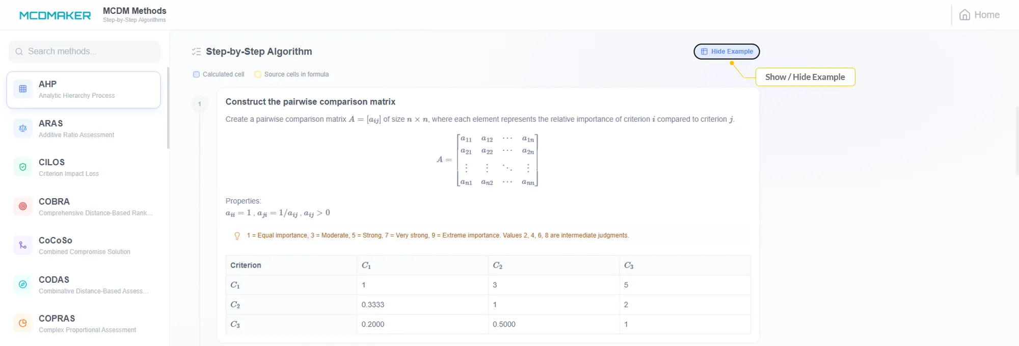 Show Example